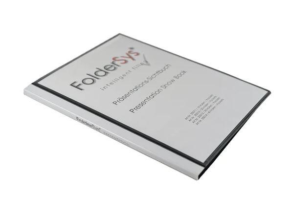 FolderSys Sichtbuch DIN A4 schwarz - 30 Hüllen