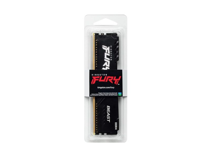 Kingston FURY Beast DDR4-3200 - 8GB - CL16 - Single Channel (1 pcs) - Intel XMP - Schwarz