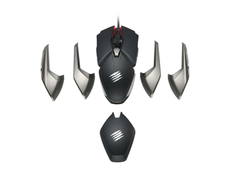 Mad Catz B.A.T. 6+ Performance Ambidextrous Gaming Mouse - Gaming Maus (Schwarz)