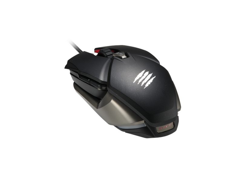 Mad Catz B.A.T. 6+ Performance Ambidextrous Gaming Mouse - Gaming Maus (Schwarz)