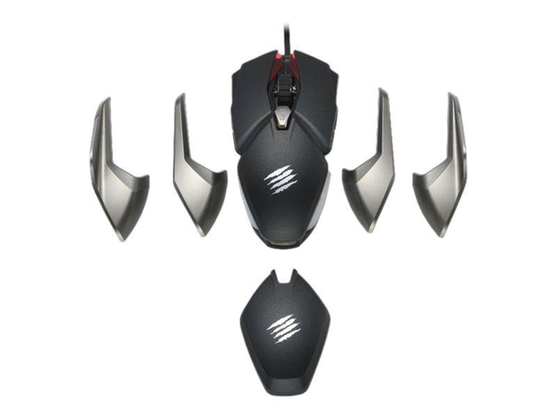 Mad Catz B.A.T. 6+ Performance Ambidextrous Gaming Mouse - Gaming Maus (Schwarz)