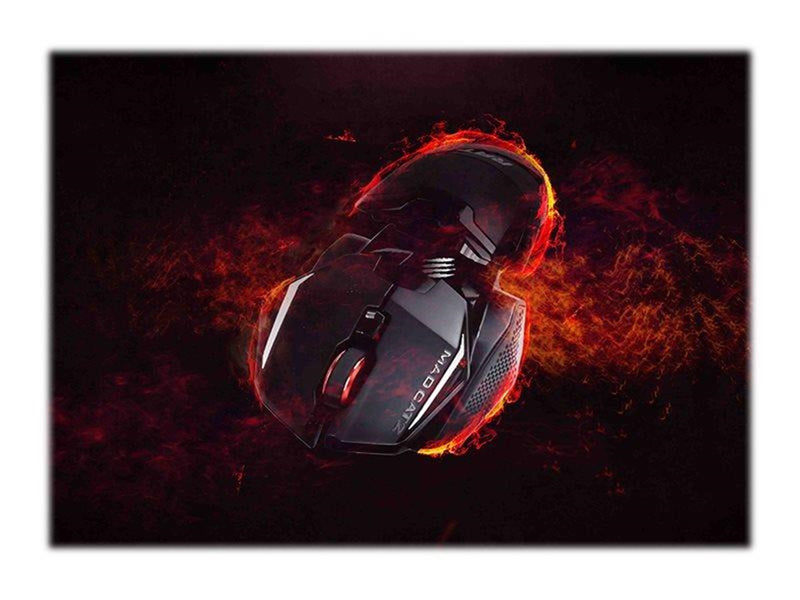 Mad Catz R.A.T. 1+ Optical Gaming Mouse - Gaming Maus (Schwarz)