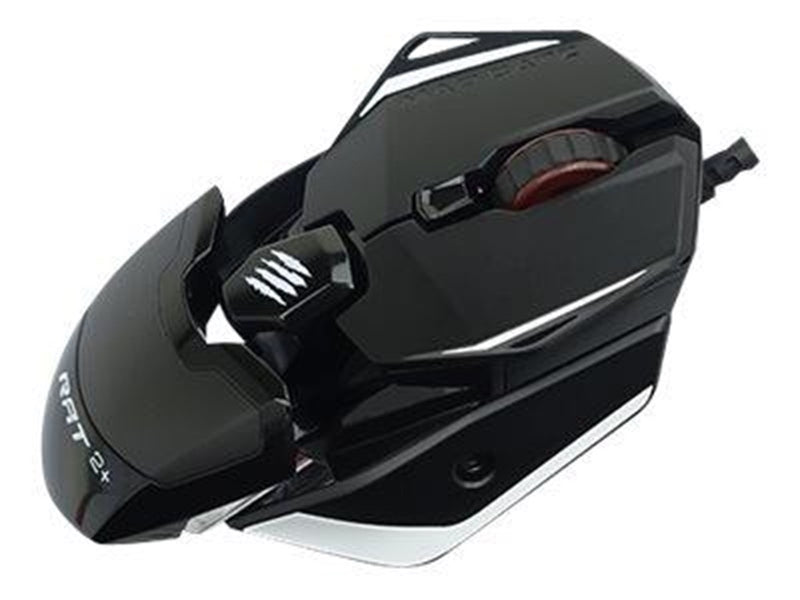 Mad Catz R.A.T. 2+ Optical Gaming Mouse - Gaming Maus (Schwarz)