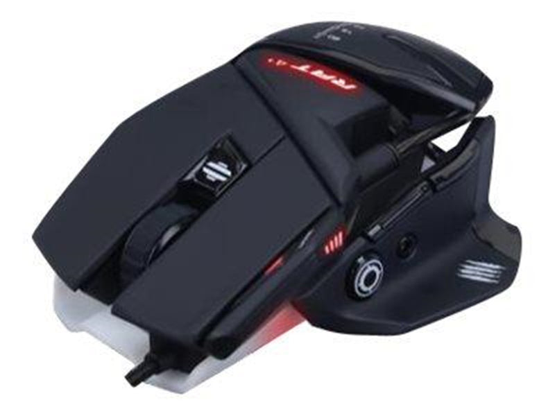 Mad Catz R.A.T. 4+ Optical Gaming Mouse - Gaming Maus (Schwarz)