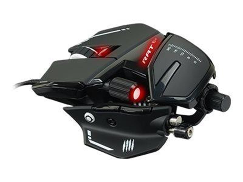 Mad Catz R.A.T. 8+ Optical Gaming Mouse - Gaming Maus (Schwarz)
