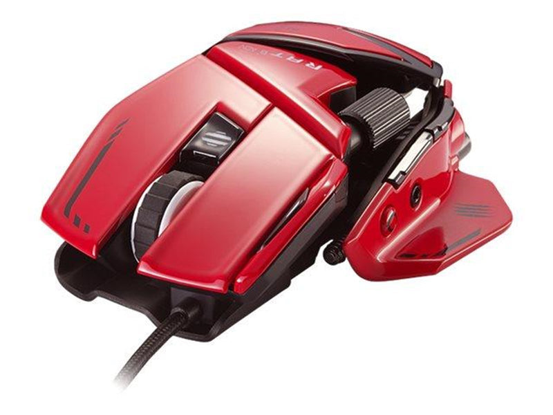 Mad Catz R.A.T. 8+ ADV Optical Gaming Mouse Red - Gaming Maus (Rot)