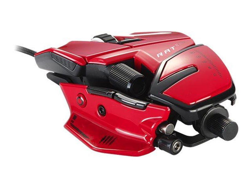 Mad Catz R.A.T. 8+ ADV Optical Gaming Mouse Red - Gaming Maus (Rot)