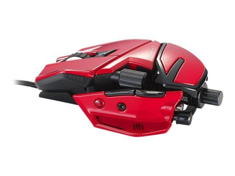 Mad Catz R.A.T. 8+ ADV Optical Gaming Mouse Red - Gaming Maus (Rot)