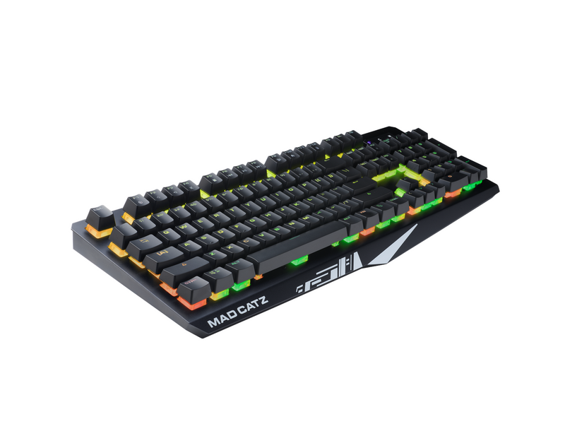 Mad Catz The Authentic STRIKE 2 Mechanical Gaming Keyboard - Black - US-Englisch