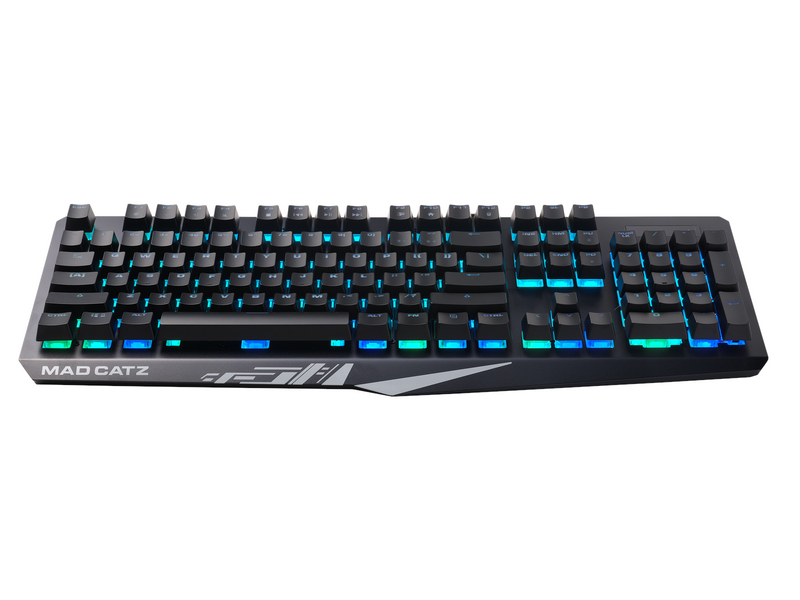 Mad Catz The Authentic STRIKE 2 Mechanical Gaming Keyboard - Black - US-Englisch