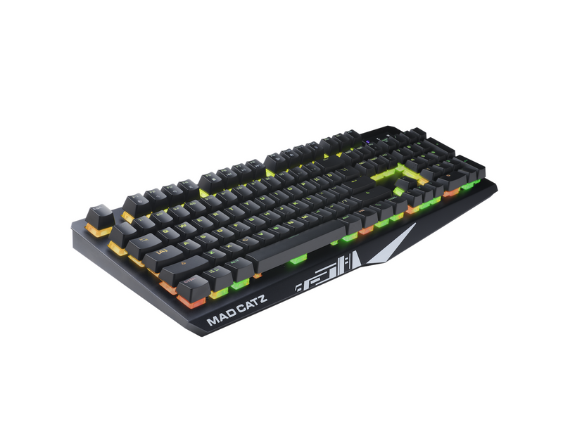 Mad Catz The Authentic STRIKE 2 Mechanical Gaming Keyboard - Black - US-Englisch