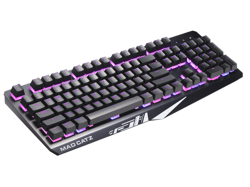 Mad Catz The Authentic STRIKE 2 Mechanical Gaming Keyboard - Black - US-Englisch