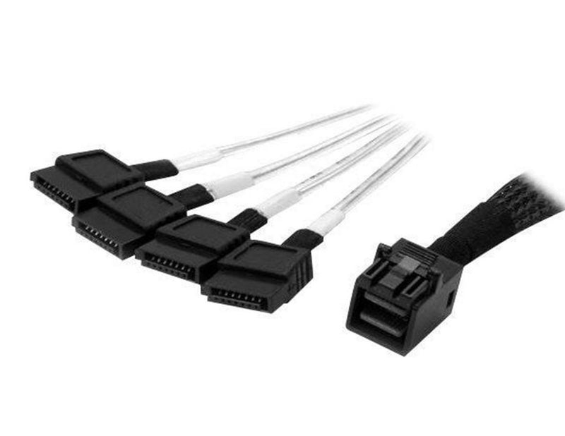 StarTech.com 1m Internal Mini SAS to SATA Cable - SFF-8643 to 4x SATA - SATA / SAS cable - 1 m