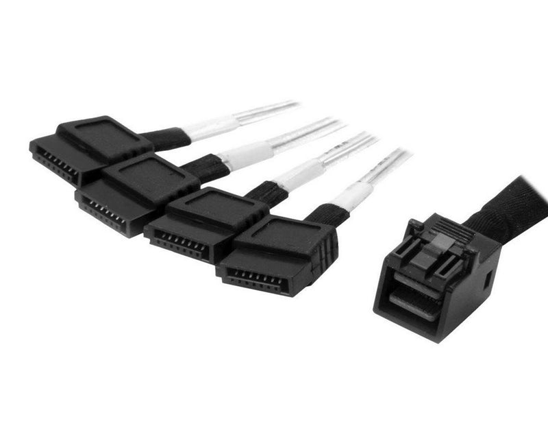 StarTech.com 1m Internal Mini SAS to SATA Cable - SFF-8643 to 4x SATA - SATA / SAS cable - 1 m