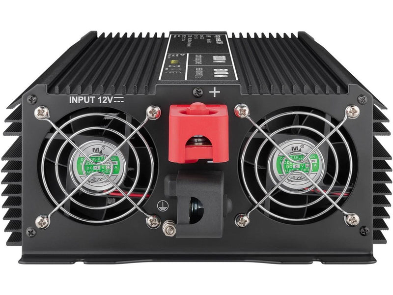 Pro Voltage converter 3.000 W black - converts 12 V D