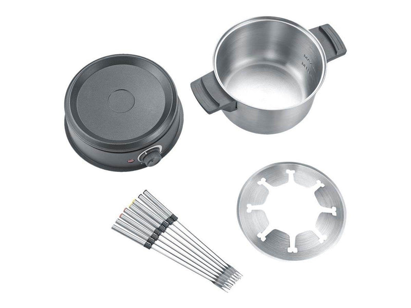 SEVERIN FO 2470 - fondue pot - black/stainless steel