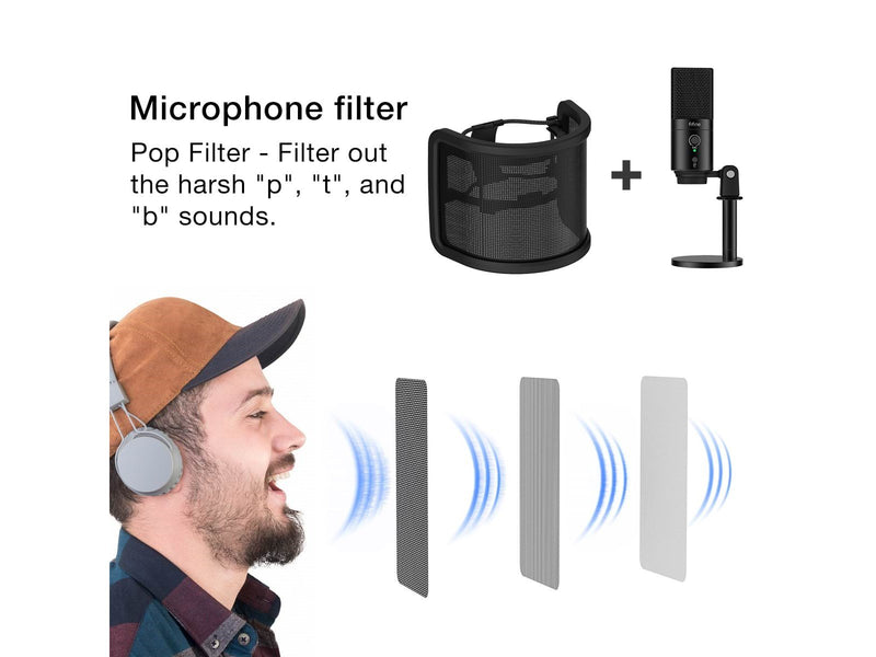 Fifine x DELE K683B USB Condenser Microphone