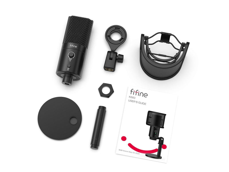 Fifine x DELE K683B USB Condenser Microphone