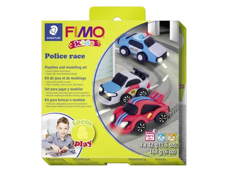 Staedtler Set Mod.clay FIMO kids F&P P. Race