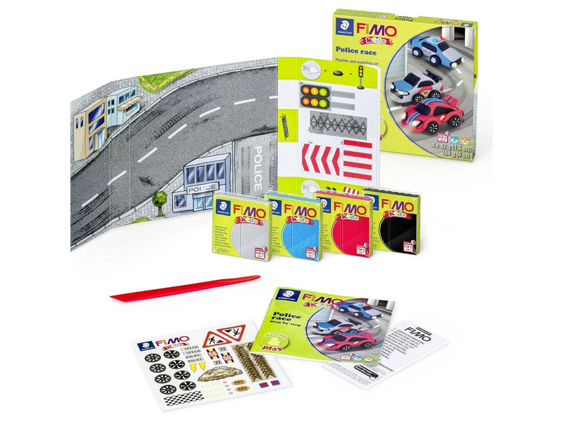 Staedtler Set Mod.clay FIMO kids F&P P. Race