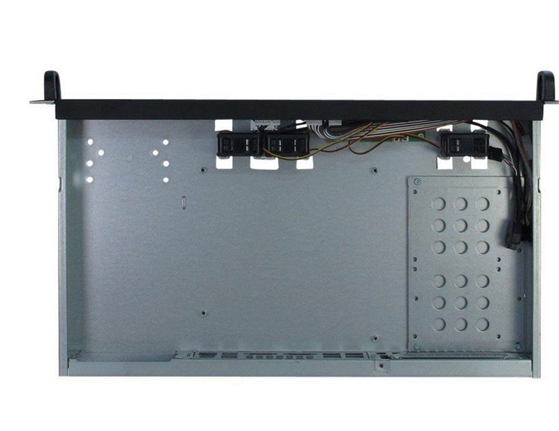Inter-Tech IPC 1U-K-125L - Gehäuse - Server (Rack) - Grau