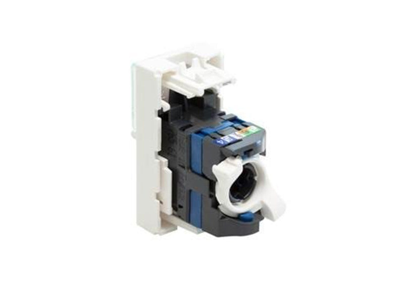 Legrand Dataudtag Mosaic 1x RJ45 Kat.6 STP modular jack og