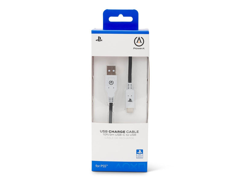 PowerA USB-C Cable for PlayStation 5 - Wired Charging cable for wireless game controller - Sony PlayStation 5