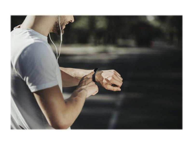 Hama "Fit Track 1900" - black - activity tracker with bracelet - black - black