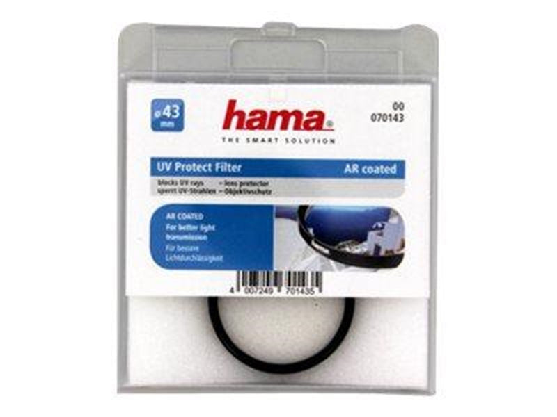 Hama UV Filter UV-390 (O-Haze) - filter - UV absorbing - 43 mm