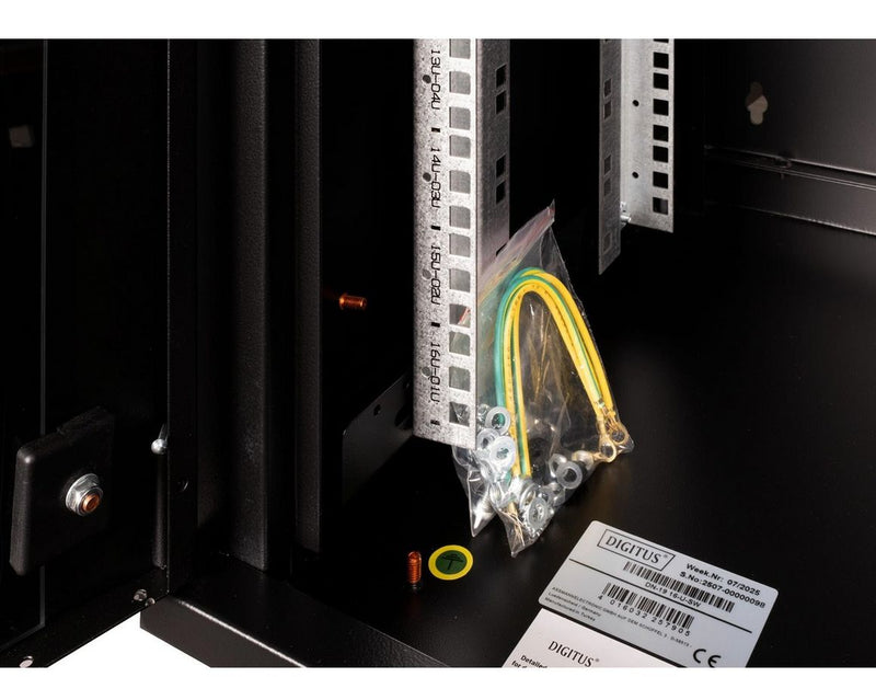 DIGITUS DN-19 16-U-SW - 16U - Wall Mount Rack Cabinet