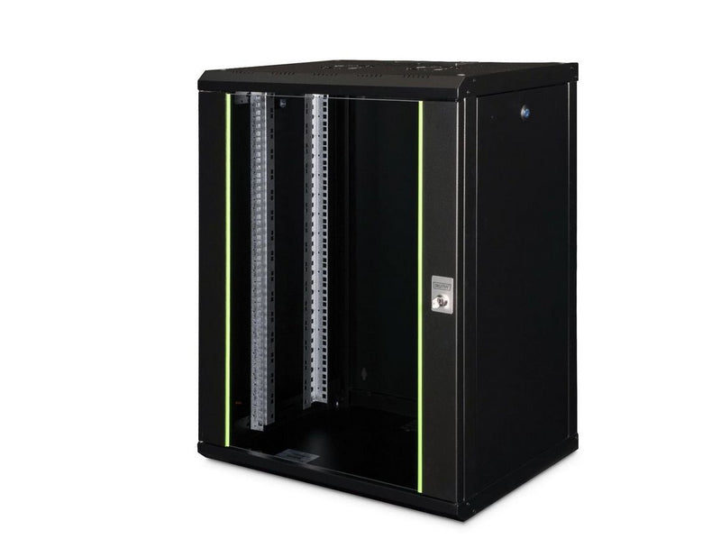 DIGITUS DN-19 16-U-SW - 16U - Wall Mount Rack Cabinet