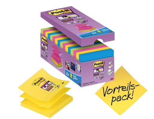 3M Post-it Super Sticky Z-Notes R330-SSVP16-EU