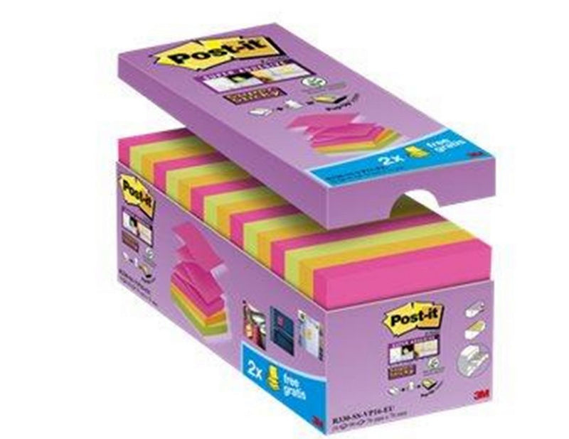 3M Post-it Super Sticky Z-Notes R330-SSVP16-EU