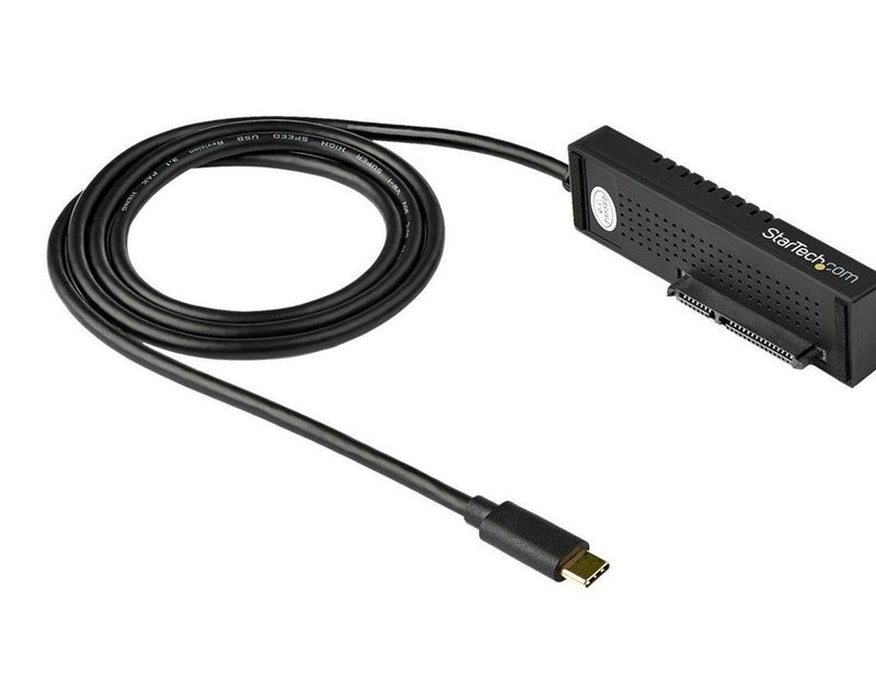 StarTech.com USB C to SATA Adapter Cable for 2.5 / 3.5" SSD / HDD - USB 3.1 - storage controller - SATA 6Gb/s - USB 3.1 (Gen 2)