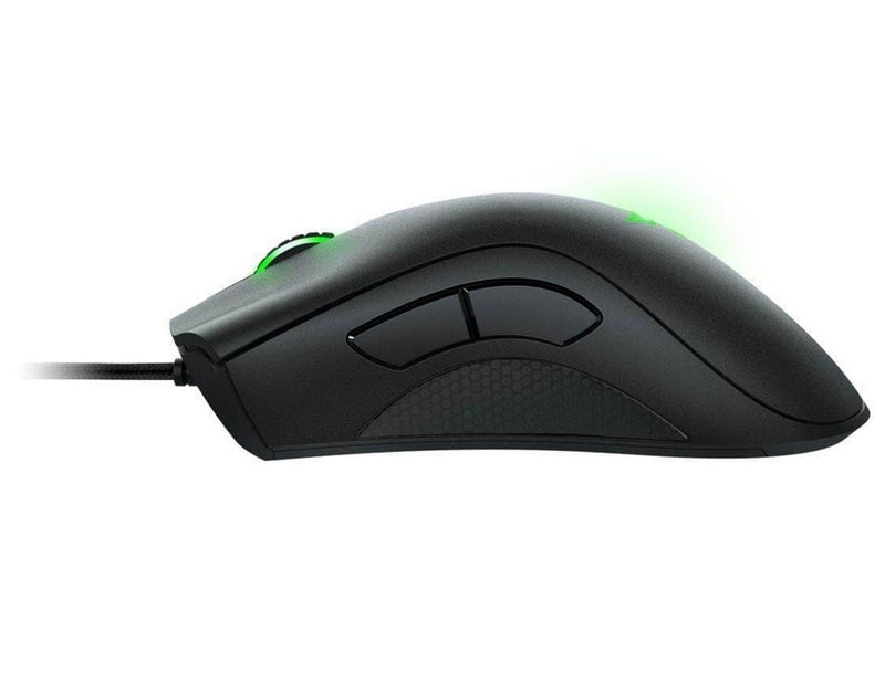 Razer DeathAdder Essential - Black - Gaming Maus (Schwarz mit grünem Licht)