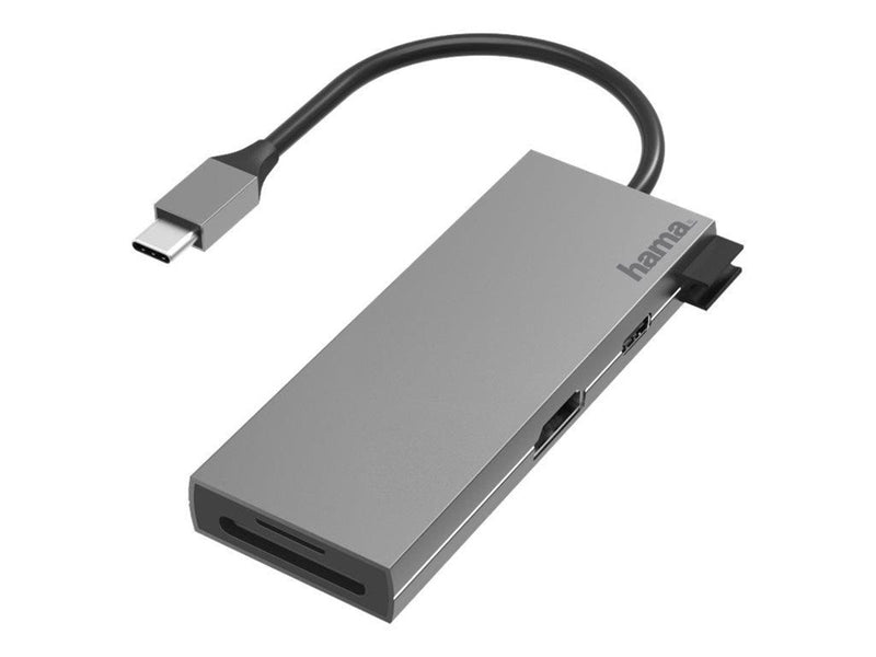 Hama Multiport Adapter - docking station - USB-C 3.2 Gen 1 - HDMI