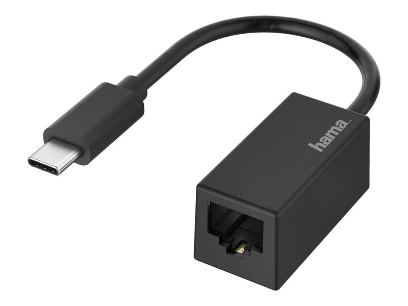 Hama - network adapter - USB-C - Gigabit Ethernet x 1