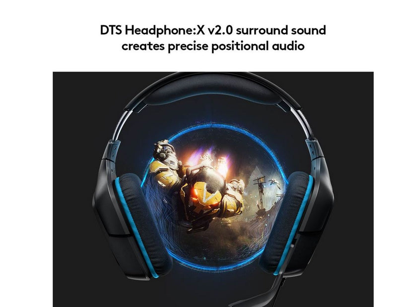 Logitech G432 Surround Sound Wired Gaming Headset