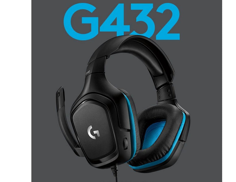 Logitech G432 Surround Sound Wired Gaming Headset