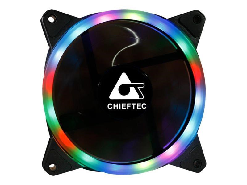 Chieftec AF-12B-3P - Gehäuselüfter - 120mm - Schwarz