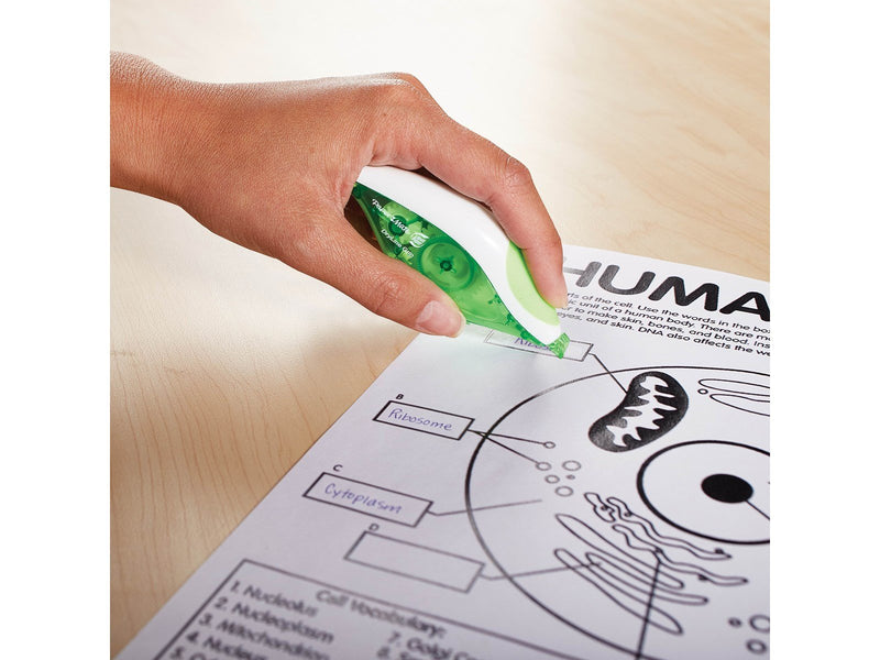 LIQUID PAPER Paper Mate Liquid Paper DryLine Grip-Korrekturband, sortierte Farben, 12er-Box