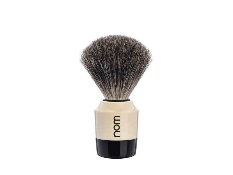 nom MARTEN shaving brush Pure Badger Cream