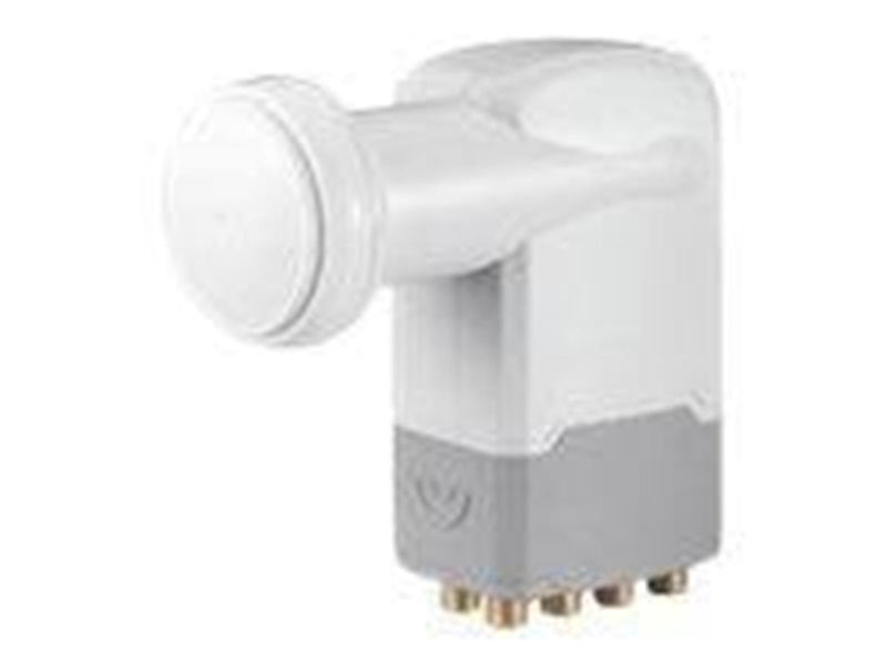 Goobay Universal Octo LNB white-grey - digital SAT-LNB (