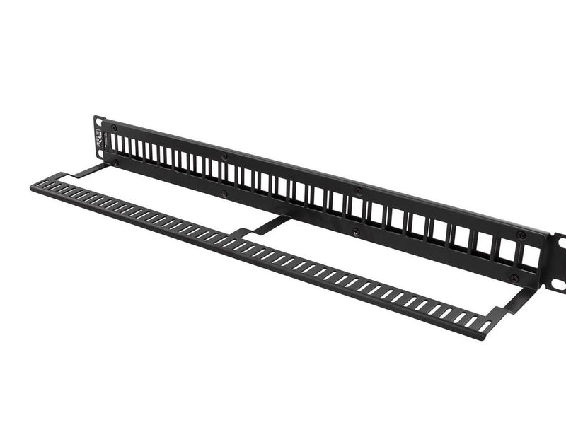 Deltaco Patch Panel 24-Port 1U 19" Without Connectors