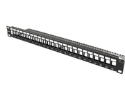 Deltaco Patch Panel 24-Port 1U 19" Without Connectors