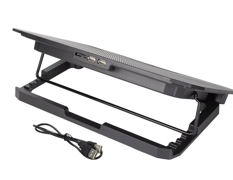 Deltaco Laptop Cooler for 15.6" lapotop 2 x 120mm fan