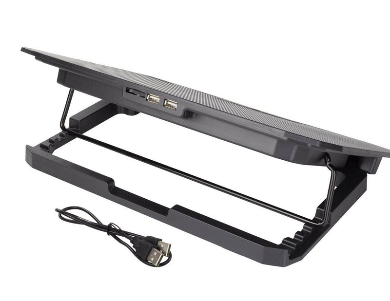 Deltaco Laptop Cooler for 15.6" lapotop 2 x 120mm fan