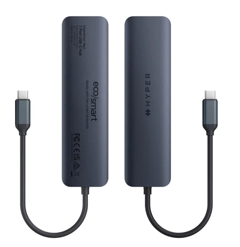 Hyper® HyperDrive EcoSmart™ Gen.2 Universal USB-C® 7-in-1 Hub w 100 W PD Power Pass-thru