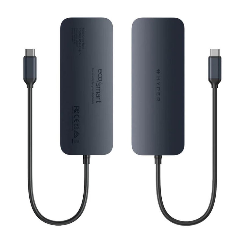 Hyper® HyperDrive EcoSmart™ Gen.2 Universal USB-C® 10-in-1 Hub w 140 W PD3.1 Power Pass-thru