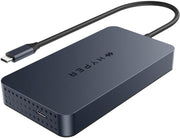 Hyper® HyperDrive Universal USB-C® 7-in1 Dual HDMI Mobile Dock - Grey - für MacBook M1/M2 MBAir/Pro®